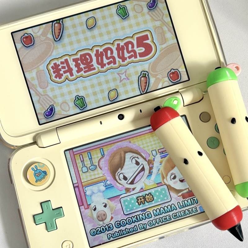 Gaming Accessories Cute - Stylus Pen Leuke Apple-vorm 3D-geprinte fijne