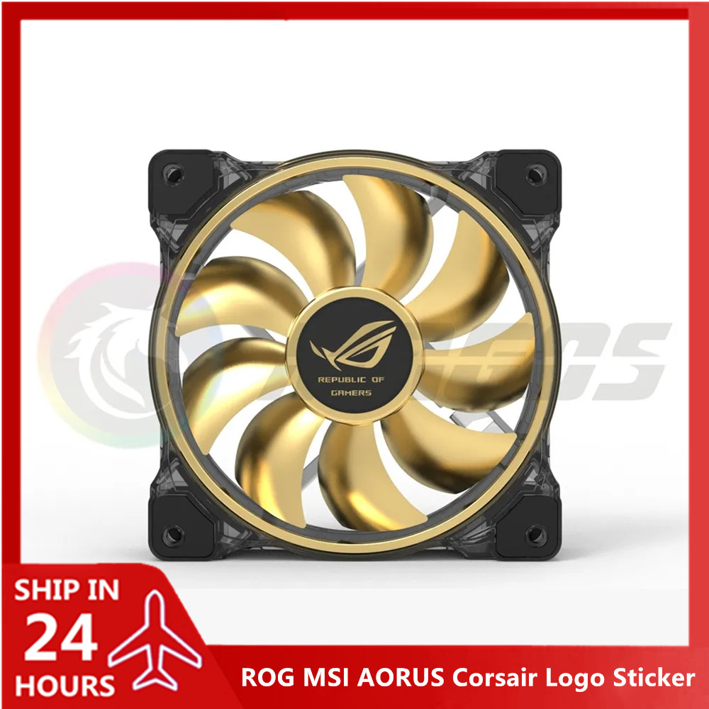 Video Gaming Accessories - PC Gamer Kast Fan Logo Sticker